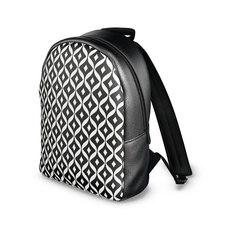 MARIALO DIAMOND EYE COLVILLE LEATHER BACKPACK