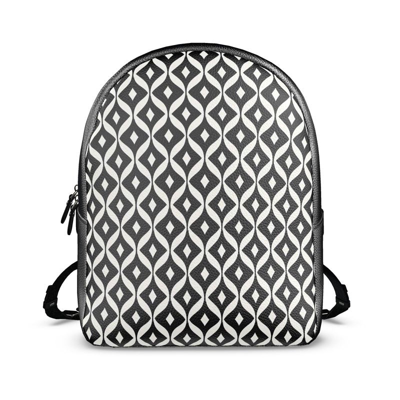 MARIALO DIAMOND EYE COLVILLE LEATHER BACKPACK