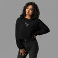 Aesthetic Clothing Company Edo Horse Womens Crop Hoodie