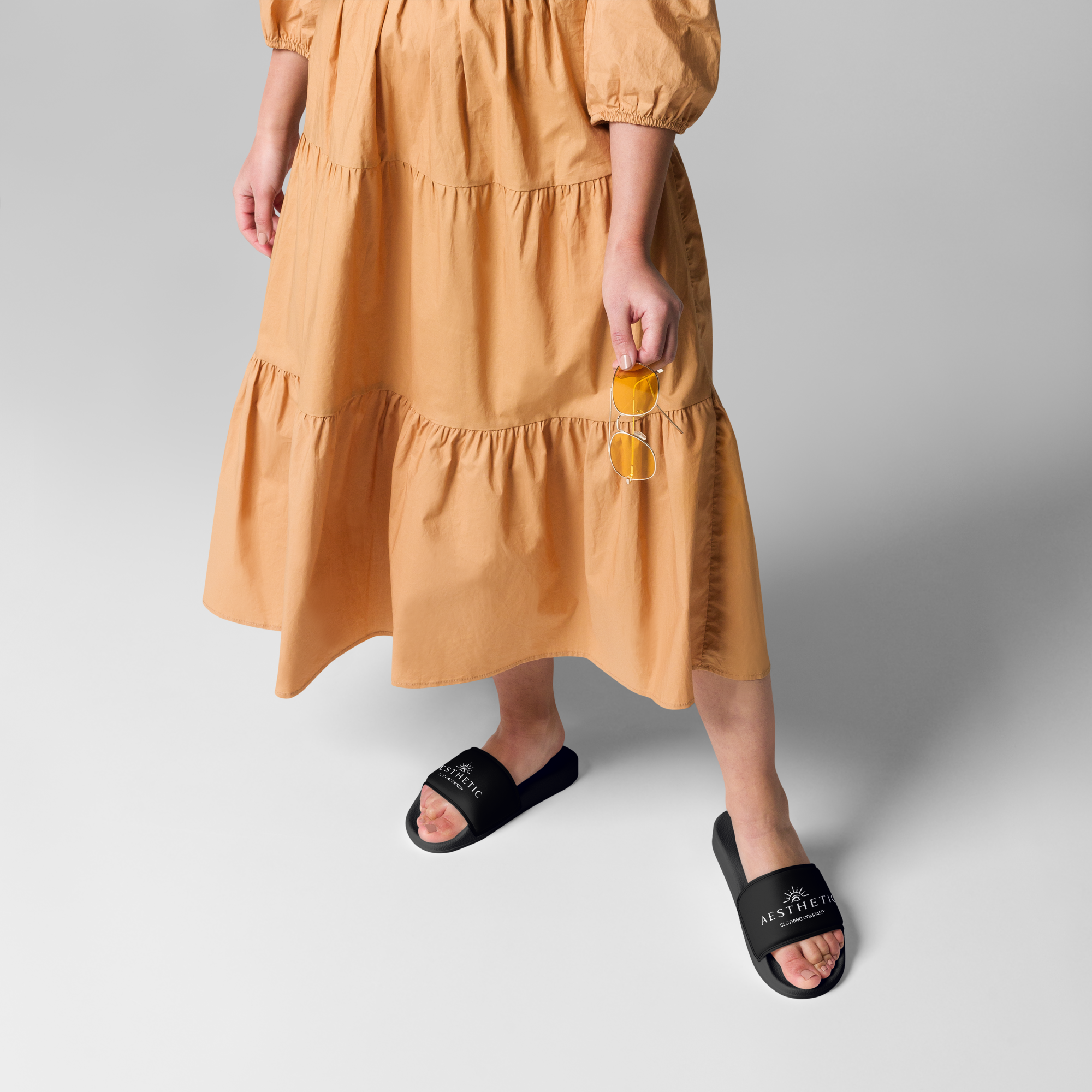 Aesthetic Clothing Company Sun Wave Womens Slides