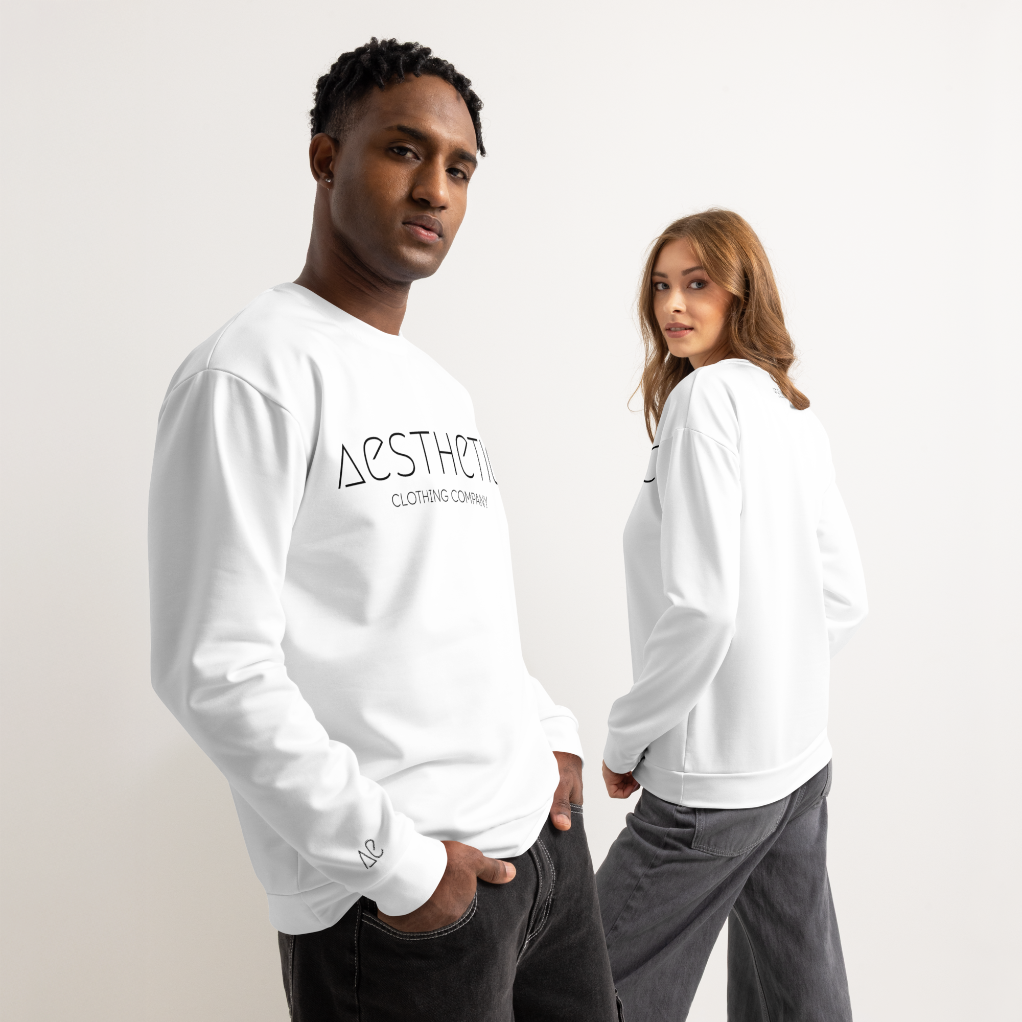 Aesthetic Clothing Company The Standard Unisex Cotton Crewneck Sweatshirt