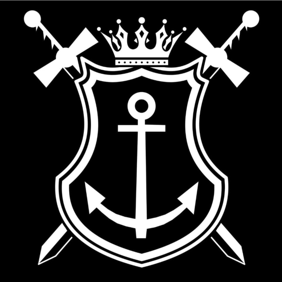 SWORD & ANCHOR PIQUE POLO SHIRT