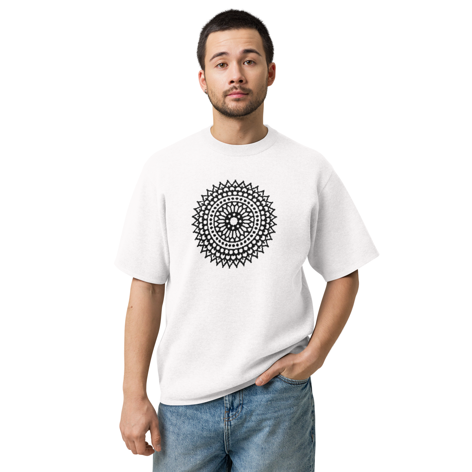 AXIS LOTUS MANDALA KNIT SHIRT