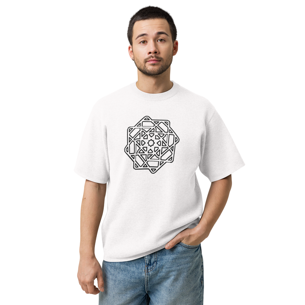 AXIS LATTICE MANDALA KNIT SHIRT